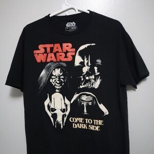 Vintage Star Wars Black Dark Side Tee